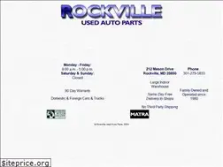 Sites similar to rockvilleusedautoparts.com
