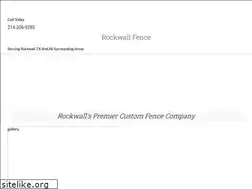 Sites similar to rockwallfence.org