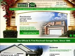 Sites similar to rockwallgaragedoor.com