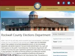 Sites similar to rockwallvotes.com