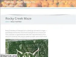 Sites similar to rockycreekmaze.org