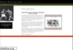 Sites similar to rockymarciano.com