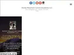 Sites similar to rockymountaincanine.com