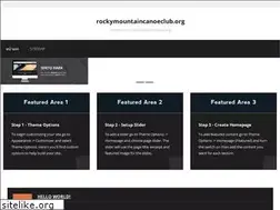 Sites similar to rockymountaincanoeclub.org
