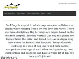 Sites similar to rockymountaindockdogs.com
