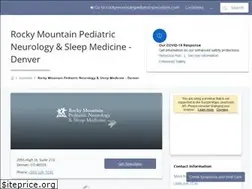 Sites similar to rockymountainkidsneuro.com