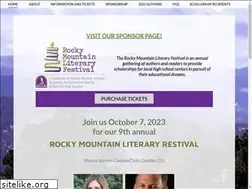 Sites similar to rockymountainliteraryfestival.org