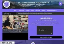 Sites similar to rockymtnparalegal.org
