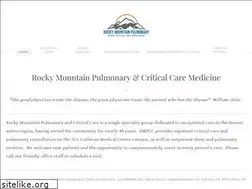 Sites similar to rockymtnpulmonary.com
