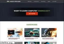Sites similar to rockymtnruby.com