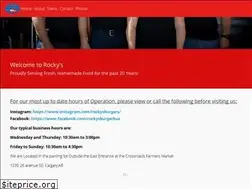 Sites similar to rockysburgers.com