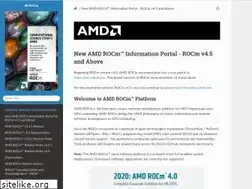 Sites similar to rocm.github.io