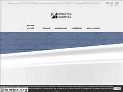 Sites similar to rodapiesytarimas.es