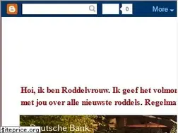 Sites similar to roddelvrouw.blogspot.nl