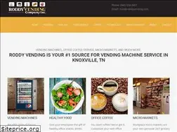Sites similar to roddyvending.com
