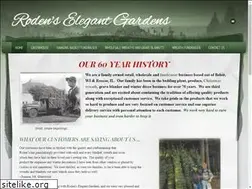 Sites similar to rodenselegantgardens.com