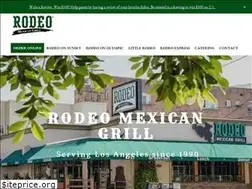 Sites similar to rodeomexicangrill.com