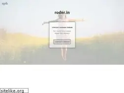Sites similar to roder.in