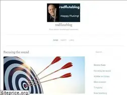 Sites similar to rodfluteblog.wordpress.com