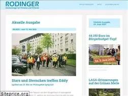 Sites similar to rodinger-prenzlau.de