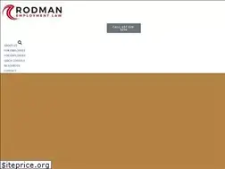 Sites similar to rodmanemploymentlaw.com