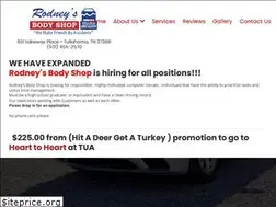 Sites similar to rodneysbodyshop.com