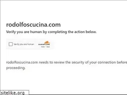 Sites similar to rodolfoscucina.com