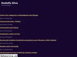 Sites similar to rodolfosilva.com