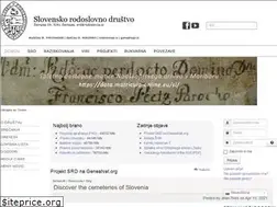 Sites similar to rodoslovje.si