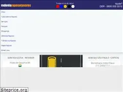 Sites similar to rodoviaraposotavares.com.br