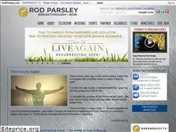 Sites similar to rodparsley.com