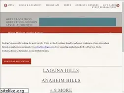 Sites similar to rodrigos.com