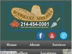 Sites similar to rodriguezmasonrydfw.com