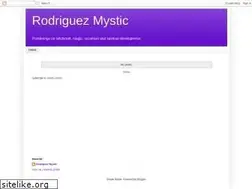 Sites similar to rodriguezmystic.blogspot.com
