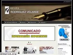 Sites similar to rodriguezvelarde.com.pe