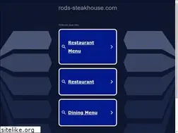 Sites similar to rods-steakhouse.com