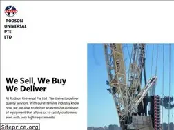 Sites similar to rodson.com