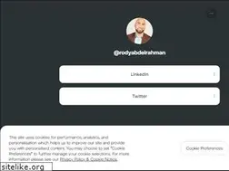 Sites similar to rodyabdelrahman.com
