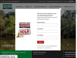 Sites similar to roebuckauctions.com