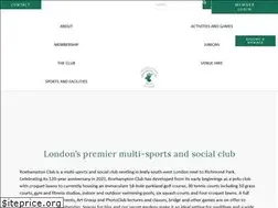Sites similar to roehamptonclub.co.uk