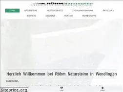 Sites similar to roehm-natursteine.de