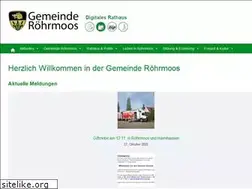 Sites similar to roehrmoos.de