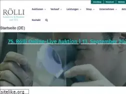 Sites similar to roelli-auktionen.ch