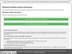 Sites similar to roemische-zahlen-umrechner.de