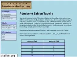Sites similar to roemische-zahlen.com