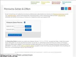 Sites similar to roemische-zahlen.net