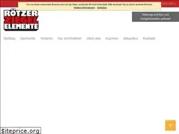 Sites similar to roetzer-werk.de