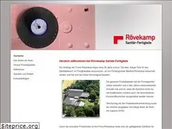 Sites similar to roevekamp.com