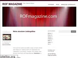 Sites similar to rofmagazine.com