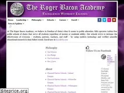Sites similar to rogerbaconacademy.net